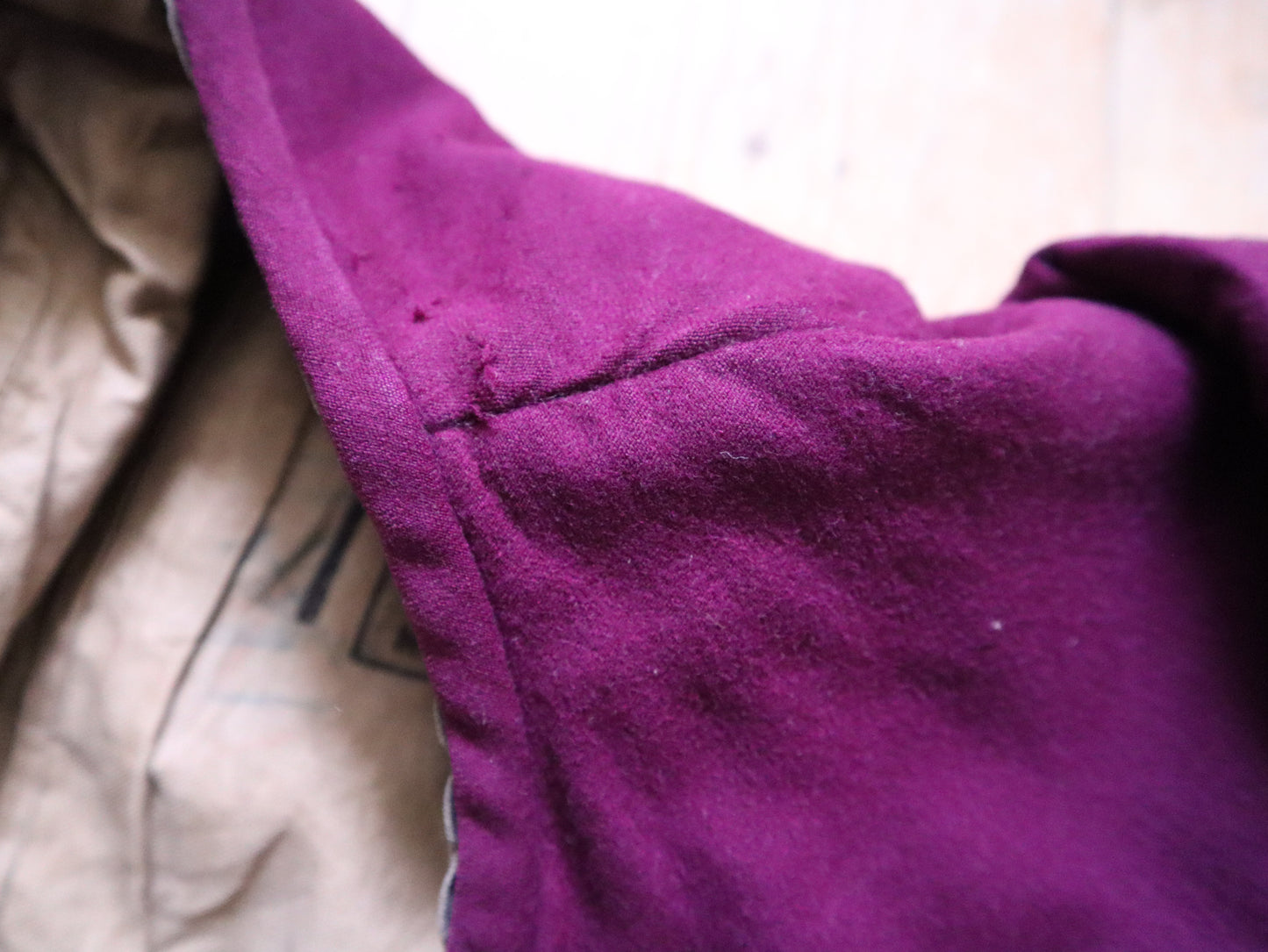 Early 1900s French Theatre Jacket in Purple Wool – Renaissance Style – Aristide Boyer Marseille