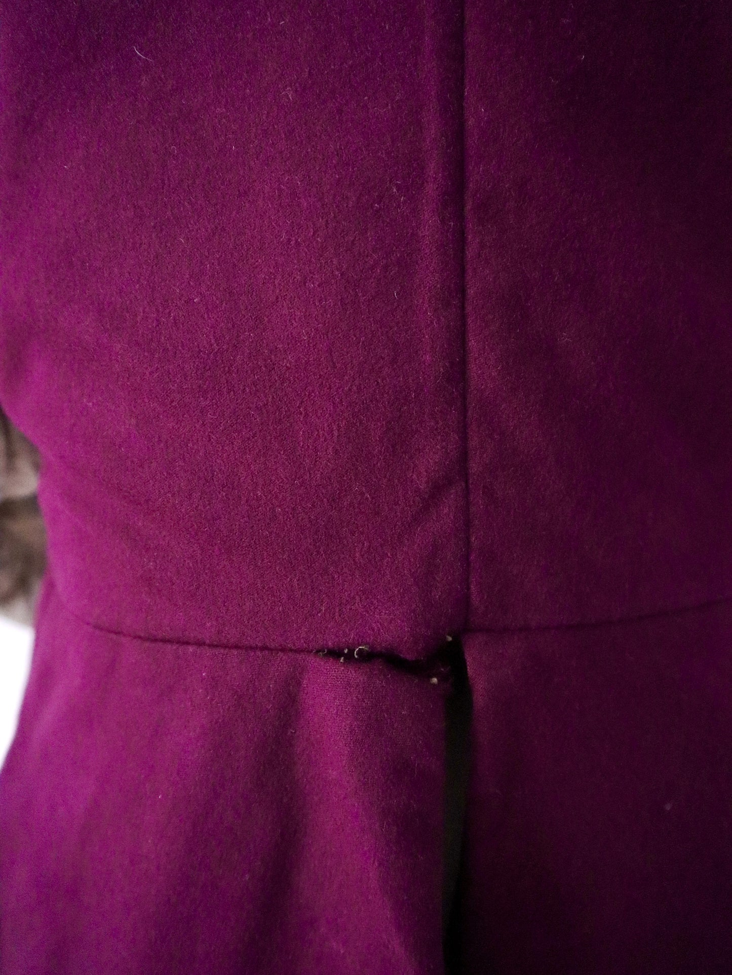 Early 1900s French Theatre Jacket in Purple Wool – Renaissance Style – Aristide Boyer Marseille