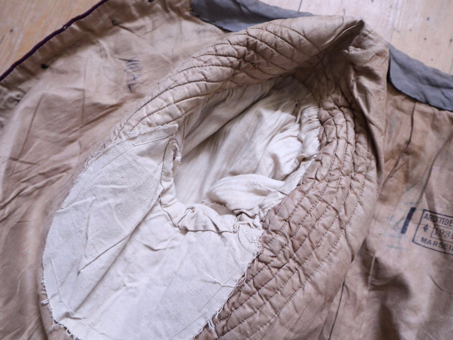 Early 1900s French Theatre Jacket in Purple Wool – Renaissance Style – Aristide Boyer Marseille