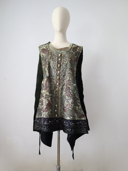 French Opera Costume Tunic Hand Painted Embellished Mercutio Romeo Juliet