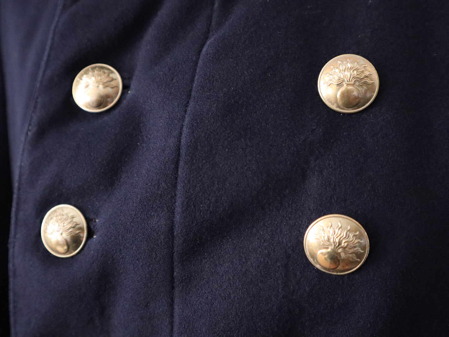 Original 1883 French Infantry Tunic – Model 1877 – 123rd Regiment – Antique Military Uniform