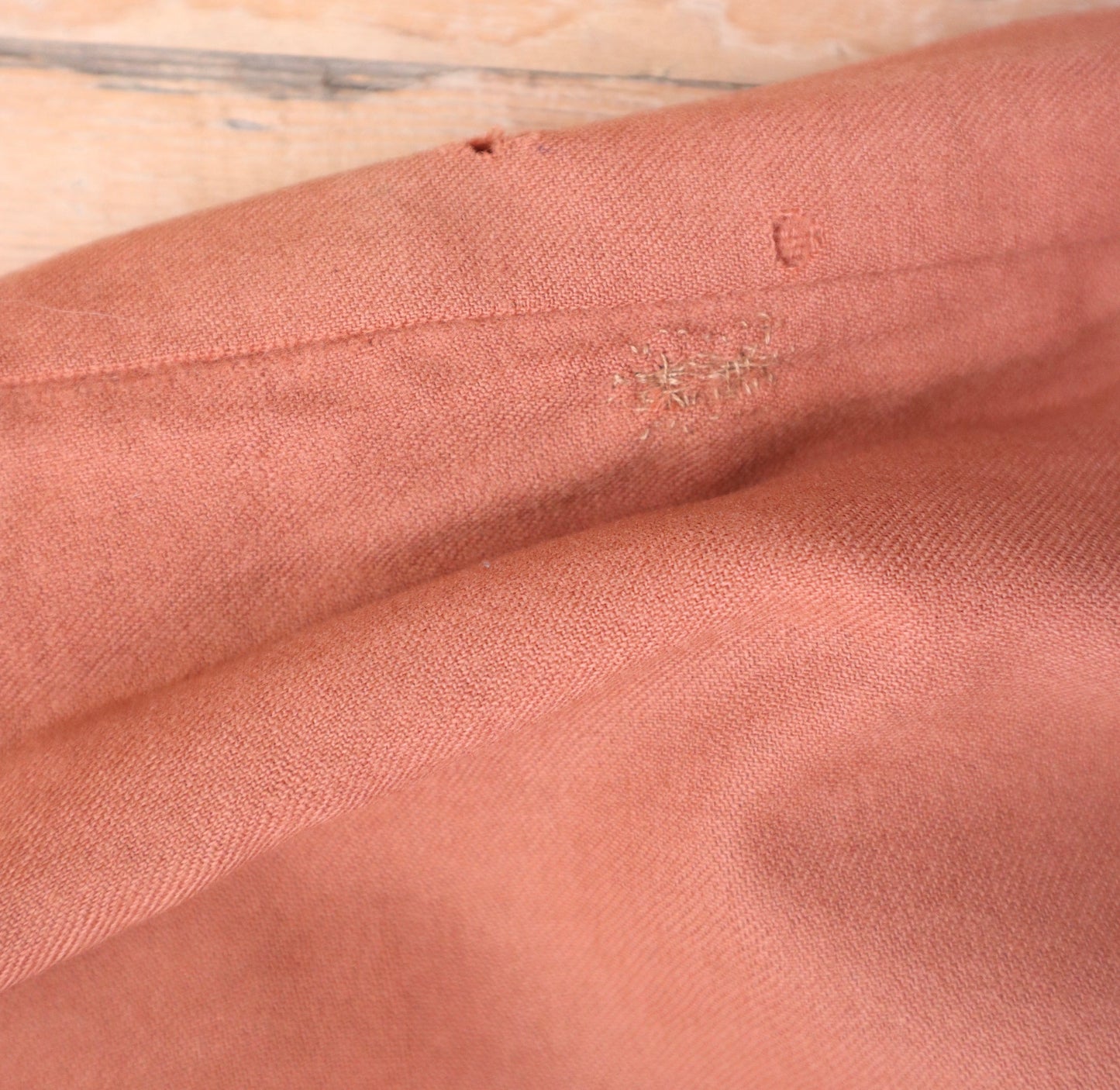 Antique 1920s French Opera Costume Trousers – Aristide Boyer, Marseille – Rust Wool Pants with Embroidered Trim, Faceted Gems & Cinch-Back Waist