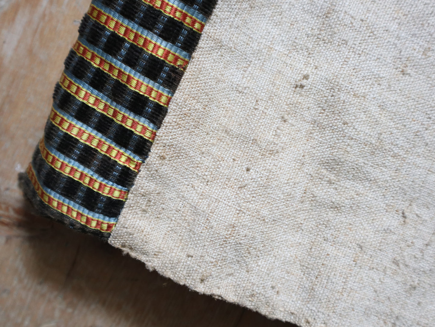 1790s - 1800 Silk Velvet Waistcoat
Vest Stripe Covered Buttons Double Breasted French Sack
Linen Back