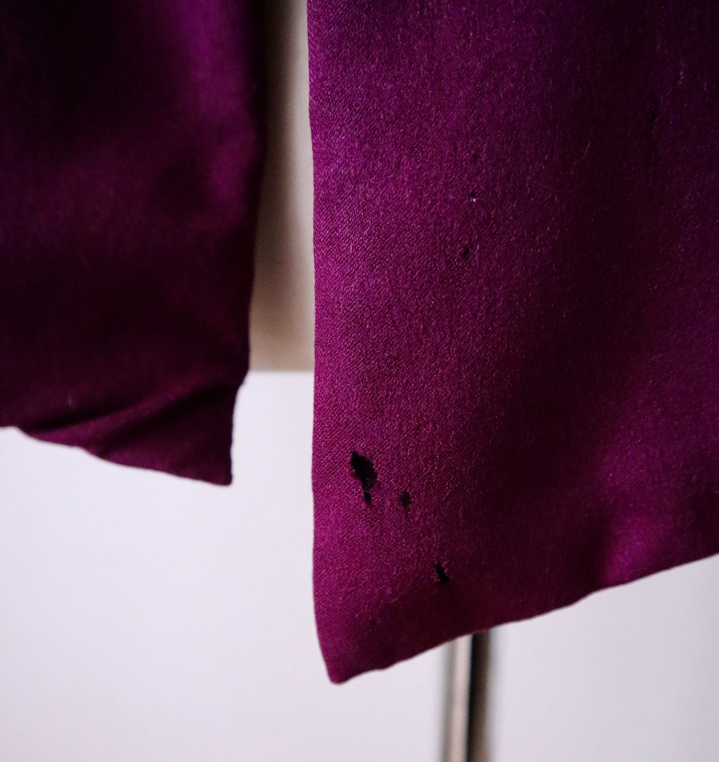 Early 1900s French Theatre Jacket in Purple Wool – Renaissance Style – Aristide Boyer Marseille
