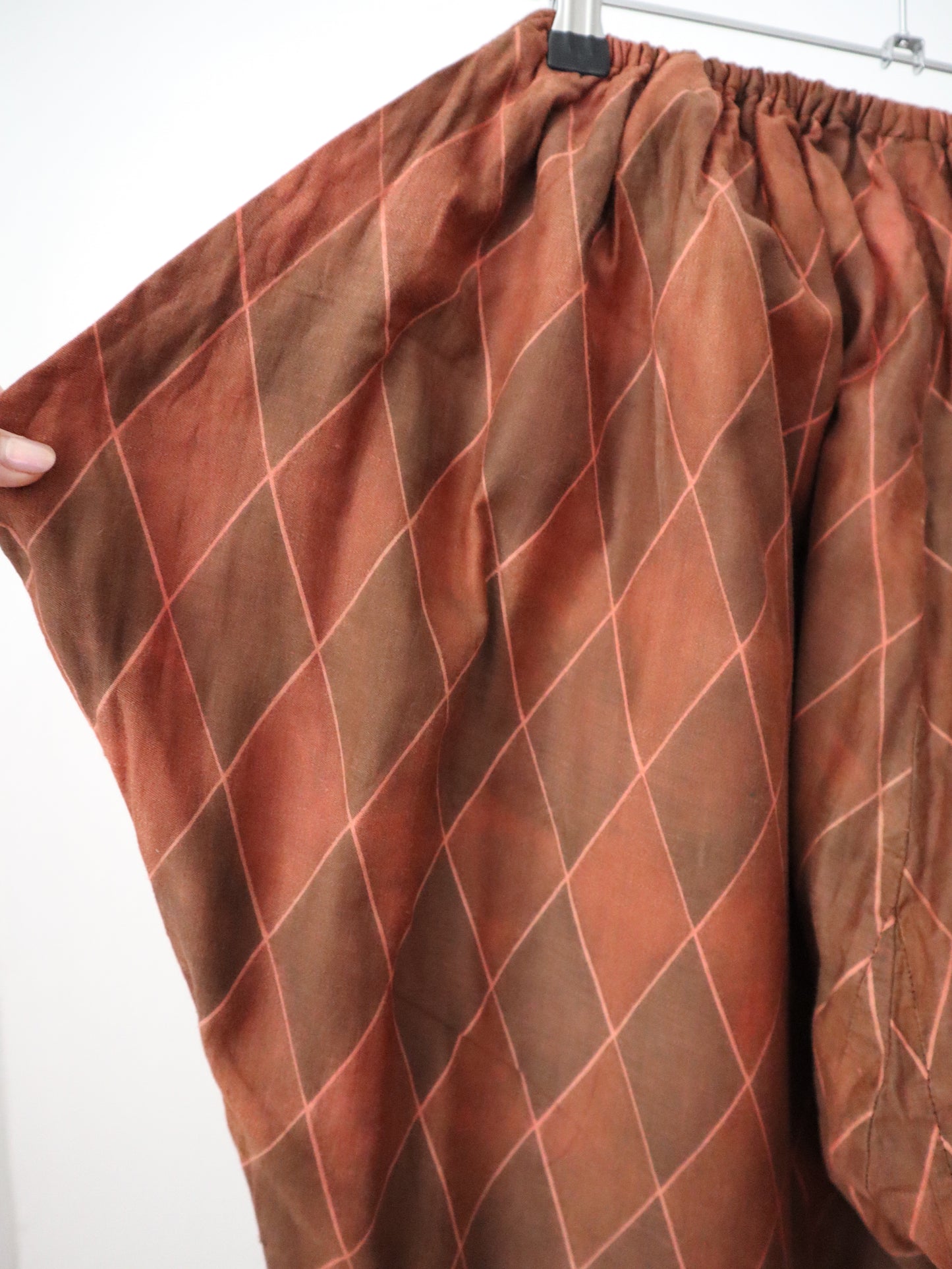 Early 20th Century French Harlequin Costume – c.1910s–20s Two-Piece Cotton Ensemble