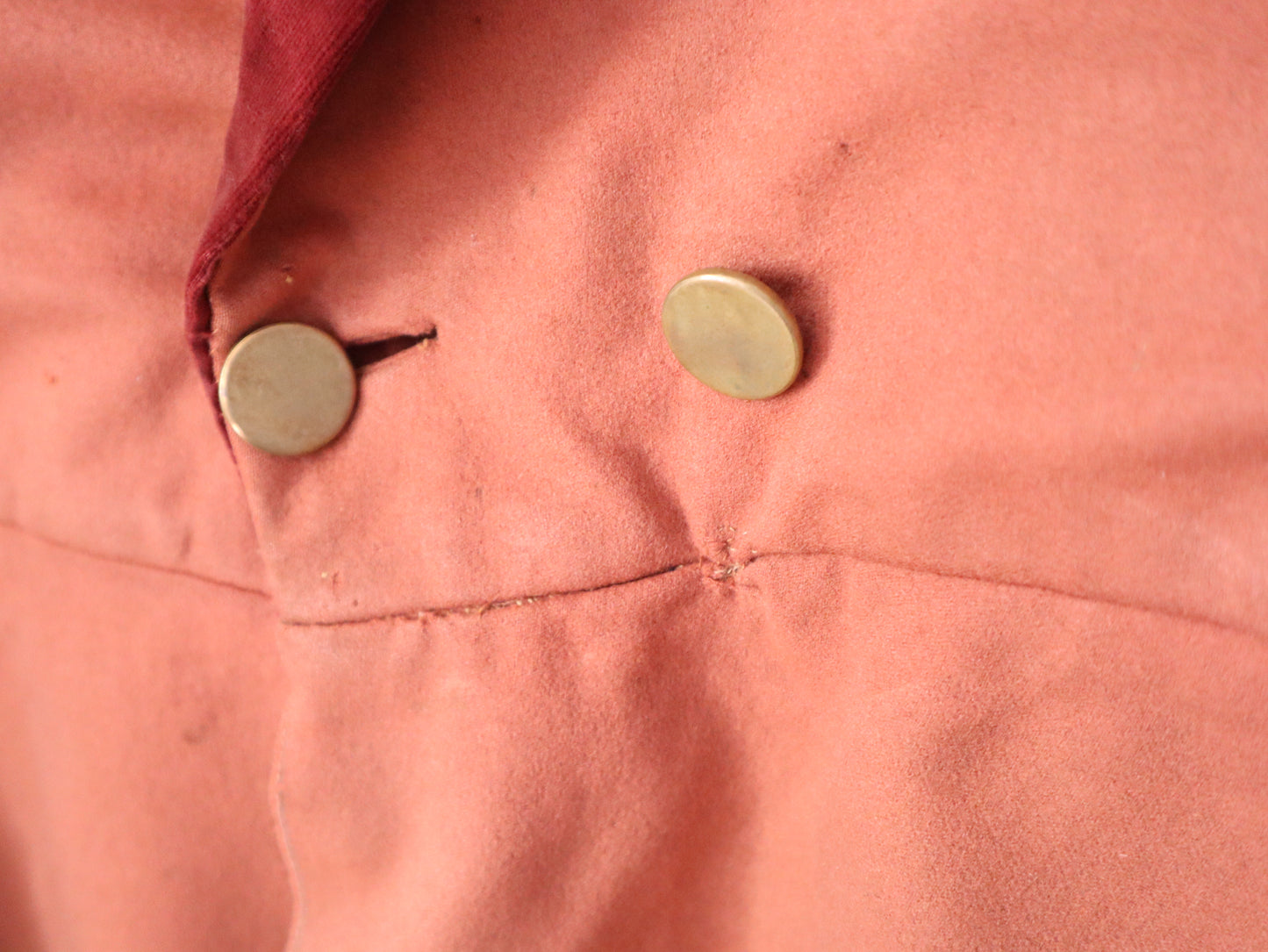 Antique early 1900s French Opera Costume Jacket Brass Buttons