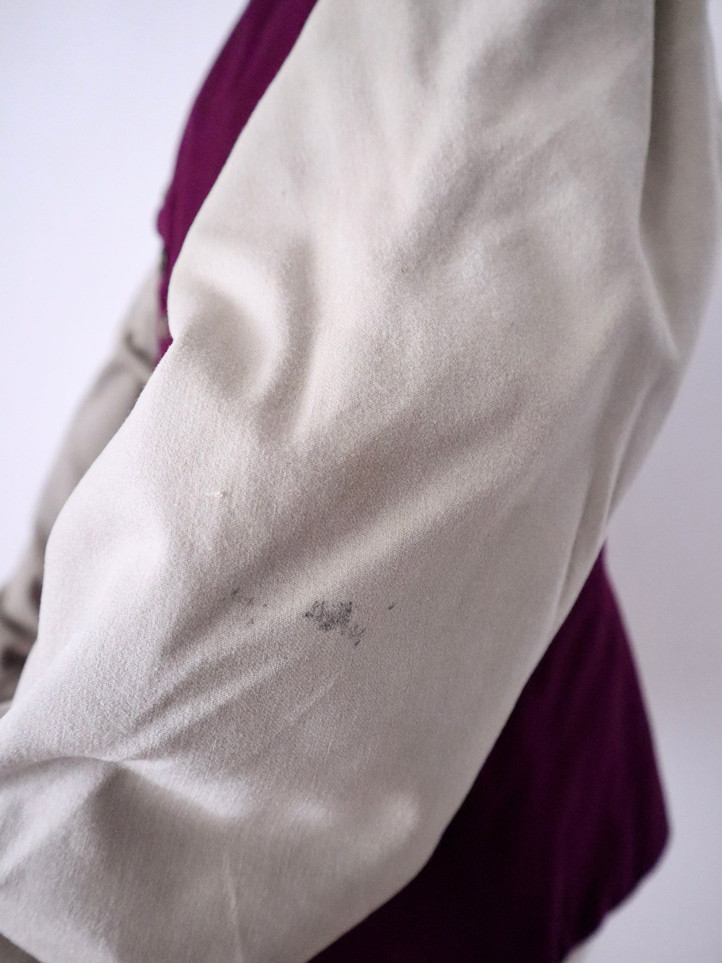Early 1900s French Theatre Jacket in Purple Wool – Renaissance Style – Aristide Boyer Marseille