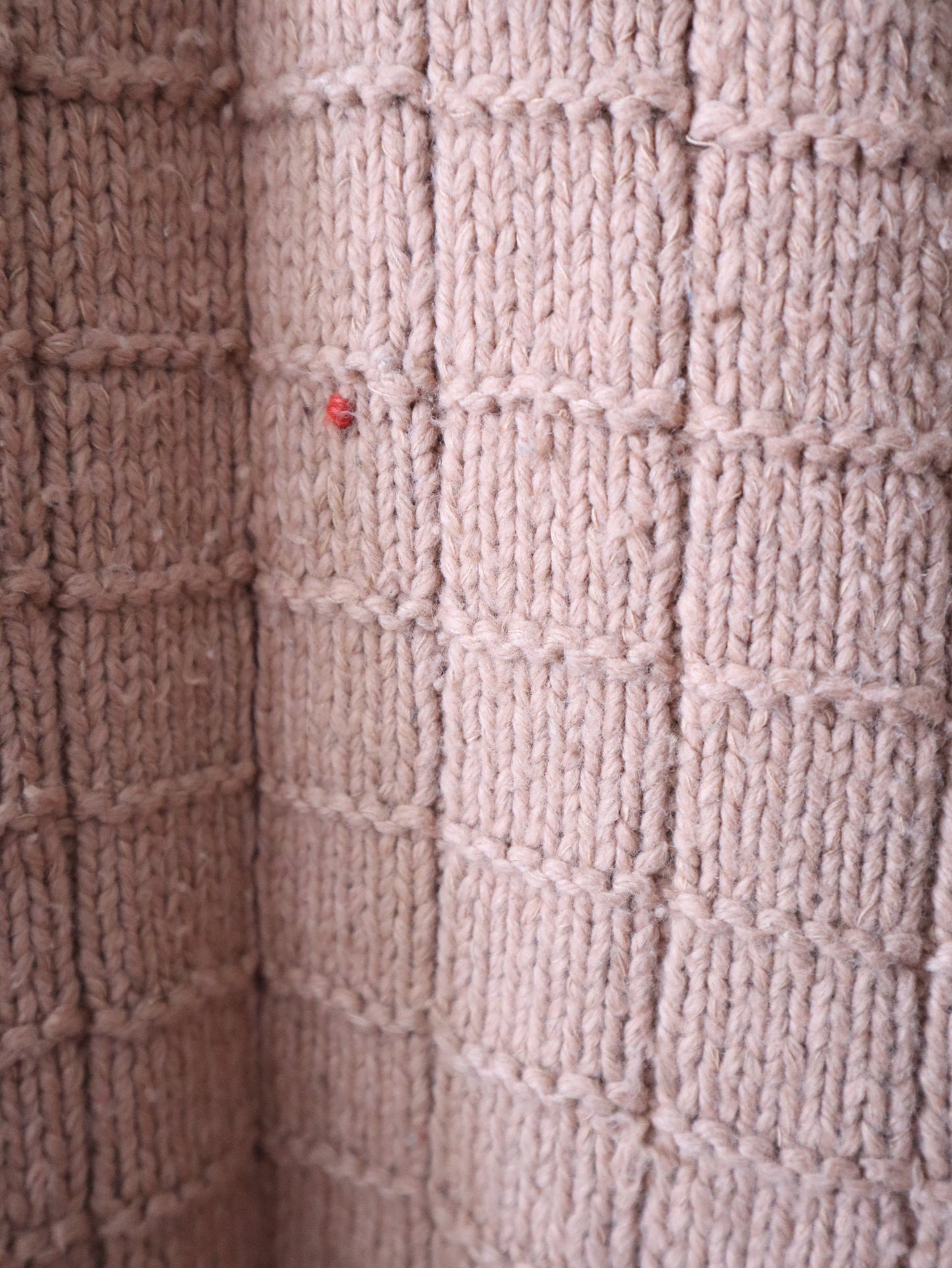 1930- 1940s Romanian Hand-Knitted Wool Waistcoat / Gilet Folk Traditional Eastern European Cardigan