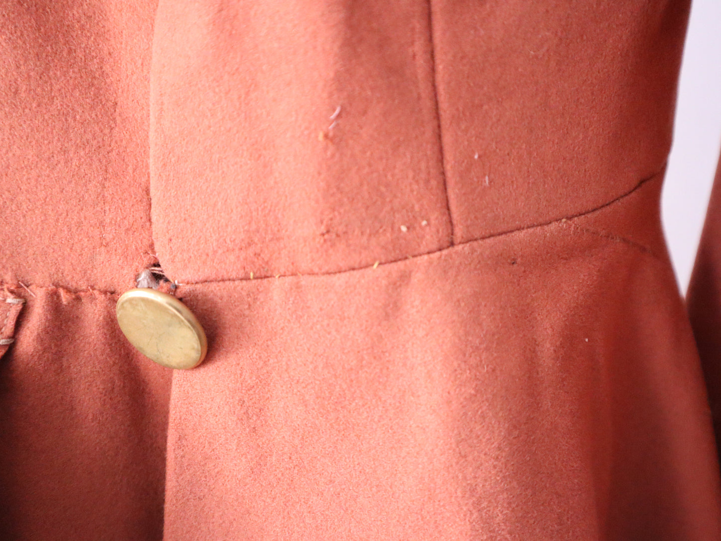 Antique early 1900s French Opera Costume Jacket Brass Buttons