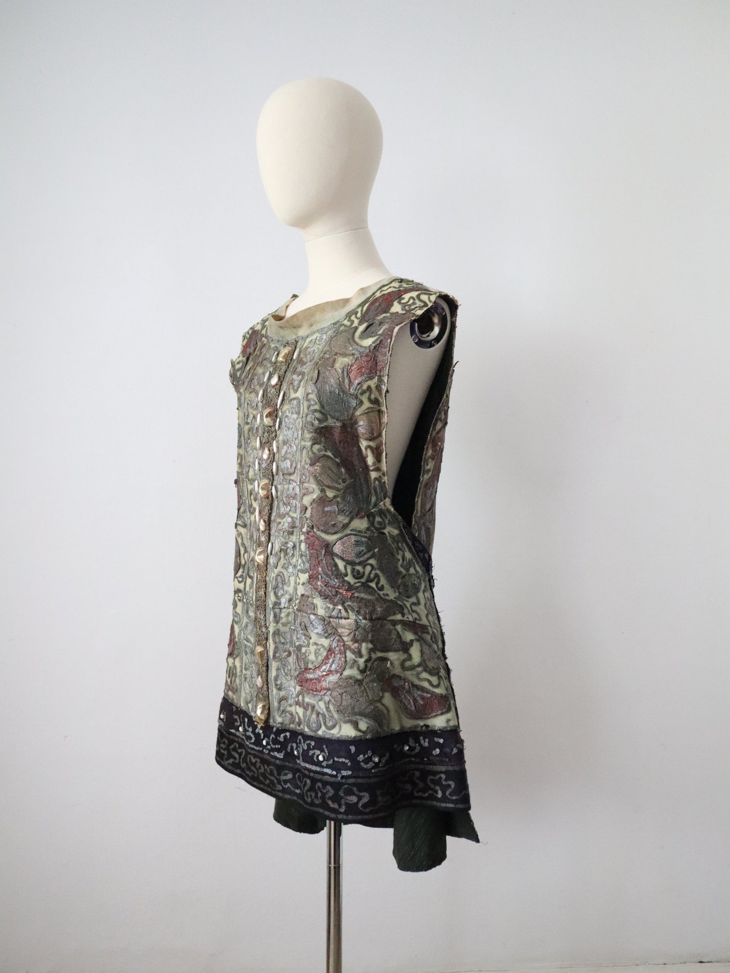 French Opera Costume Tunic Hand Painted Embellished Mercutio Romeo Juliet