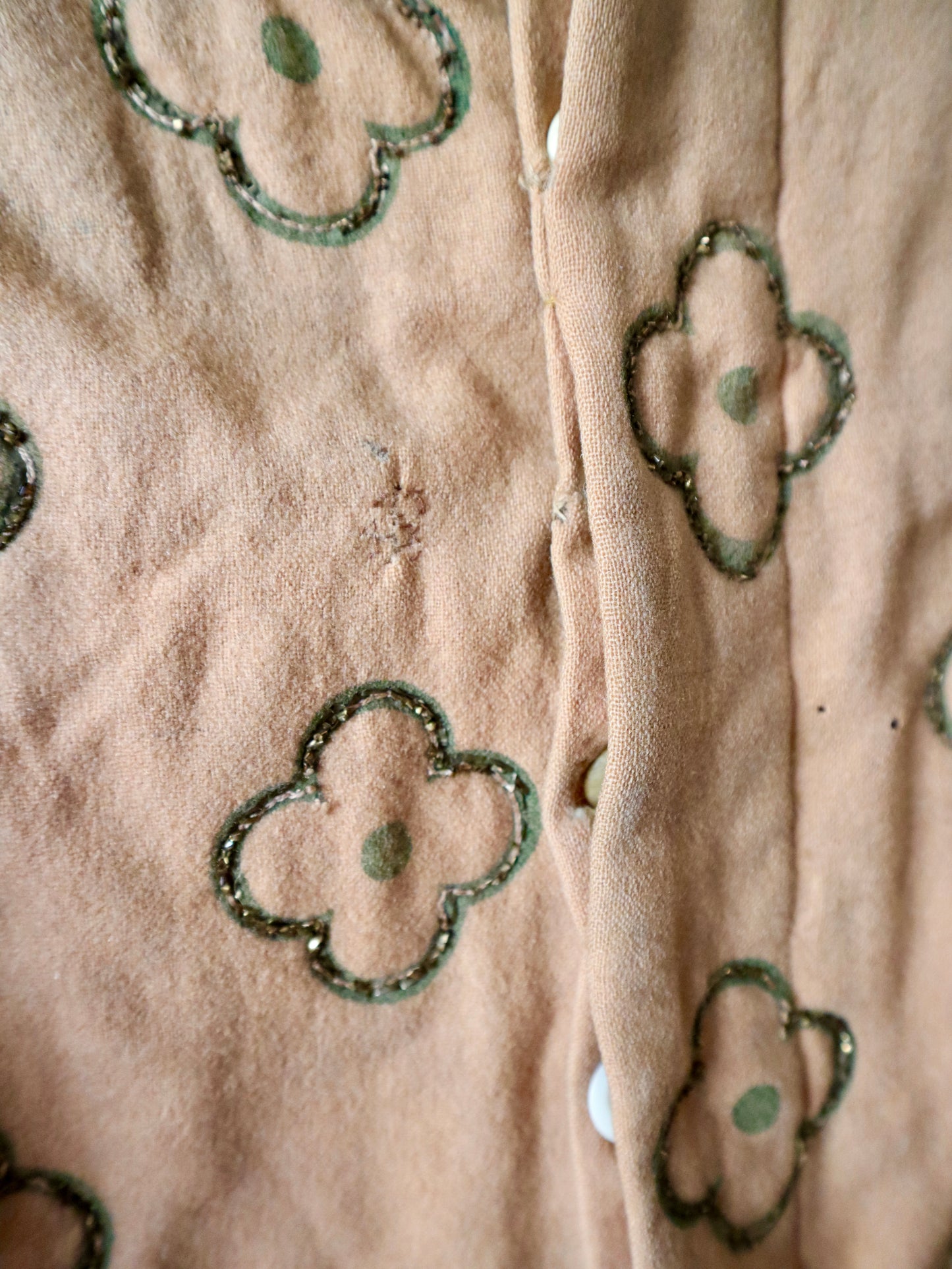 Antique early 1900s French opera costume wool dress tunic