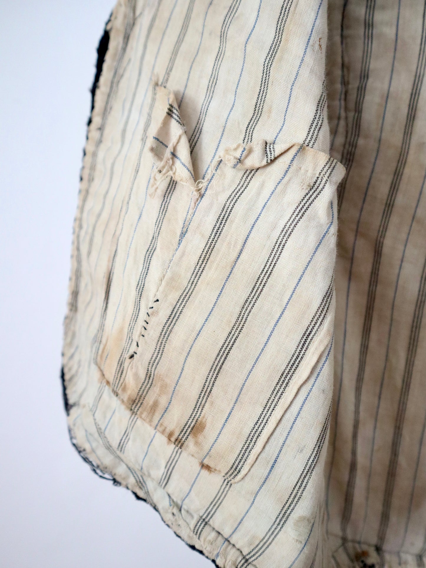 1920s 30s  Transylvanian folk waistcoat with black soutache decoration