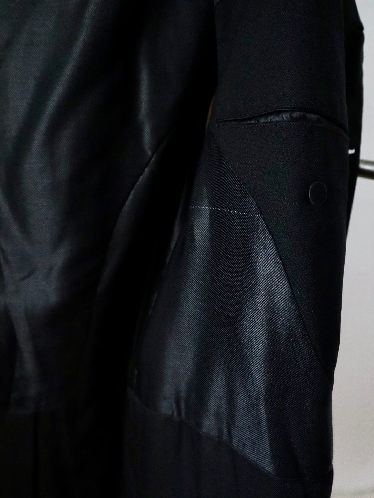 Antique 1920s French tailored lightweight wool tailcoat