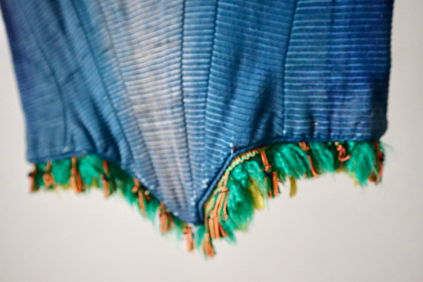 Blue Sun Fade Boned Bodice Fringing Carmen Royal Opera House