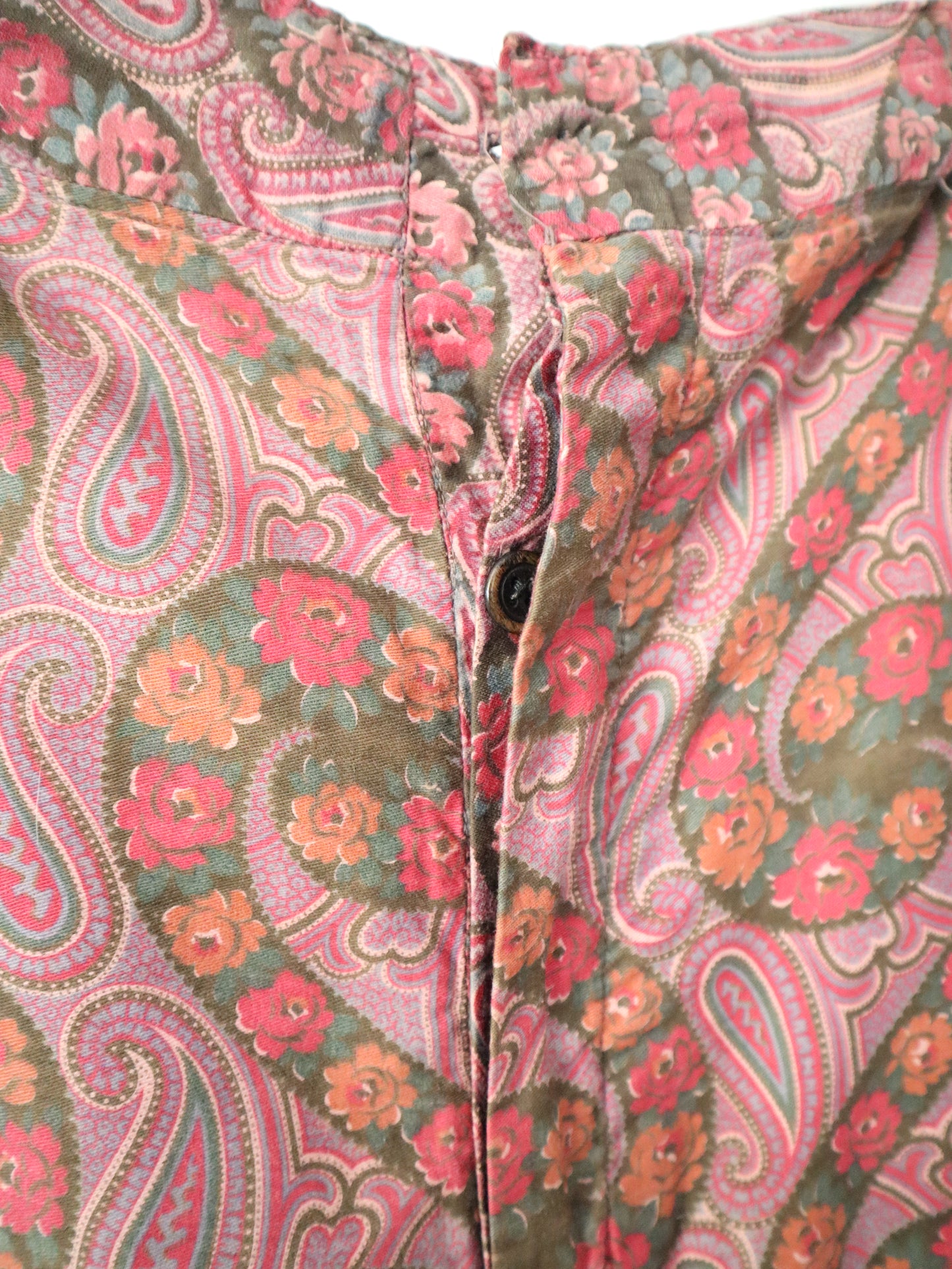 1920s French Opera Costume Trousers Rose Paisley Pink