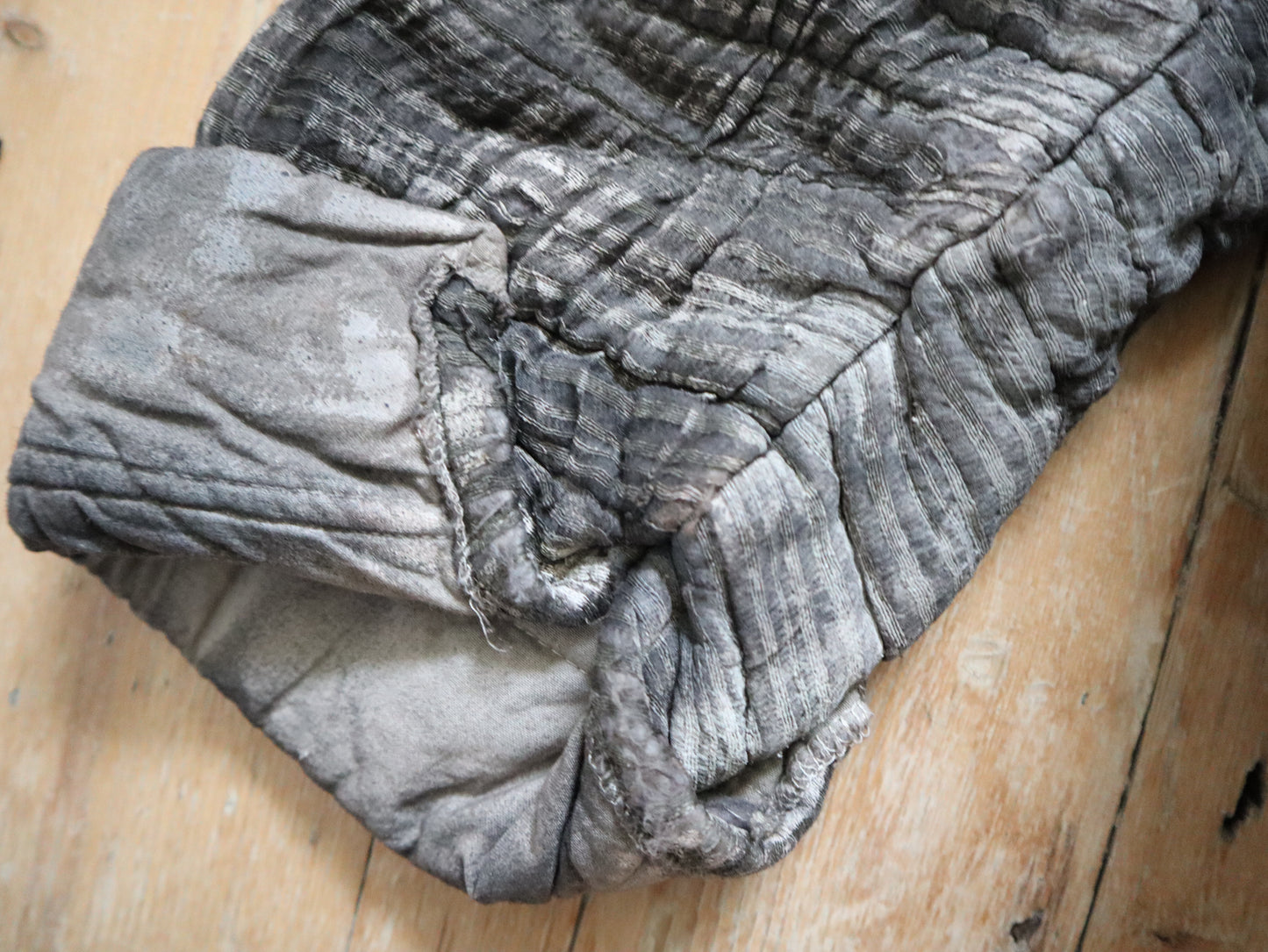 Royal Opera House Costume Grey Cotton Jacket Textured Patina