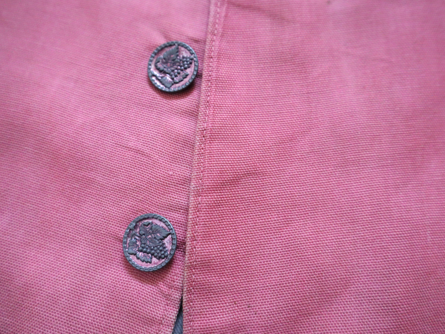 Antique Early 1900s Pink Opera Theatre Jacket Cotton Frock Coat